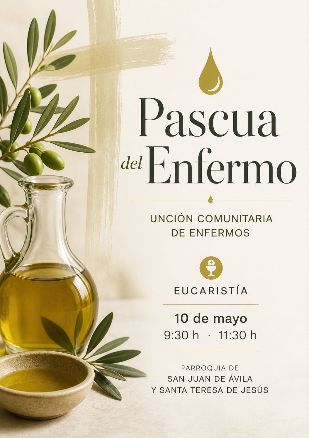 Unción comunitaria de enfermos en la Pascua del enfermo