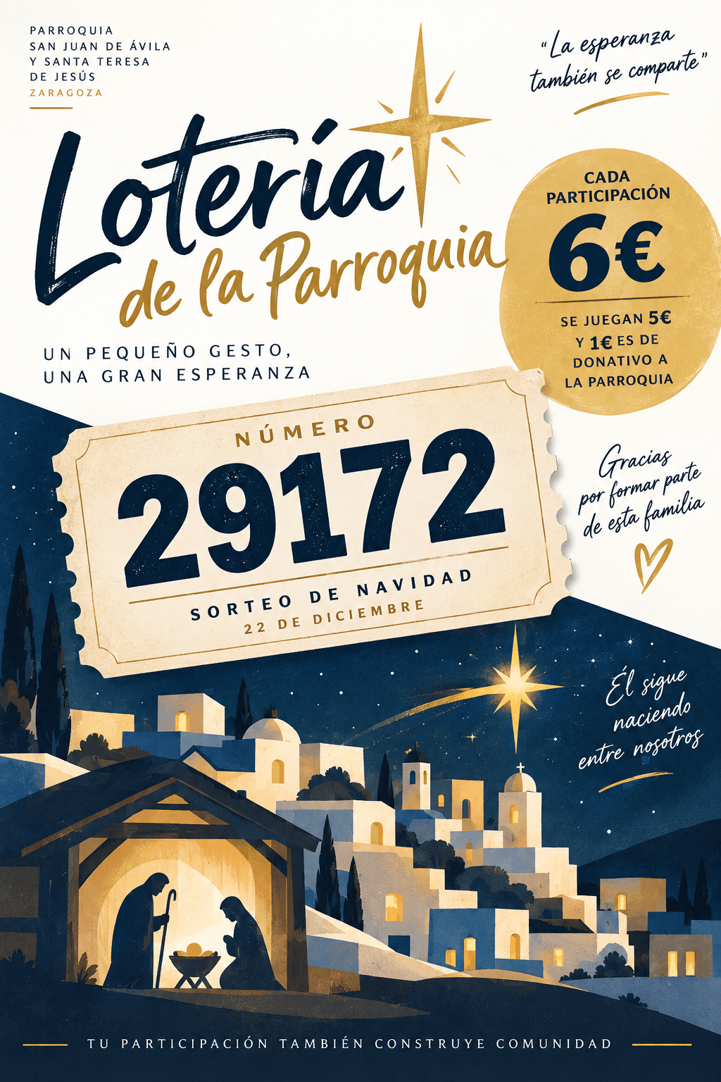 Lotería de Navidad 2026: ¡ya tenemos nuestro número!